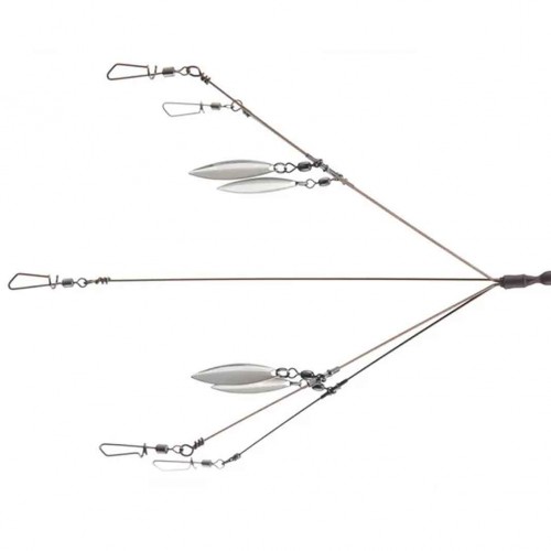 Diamond Baits 5.5 5-Arm Umbrella Rig w/Nickel Blades